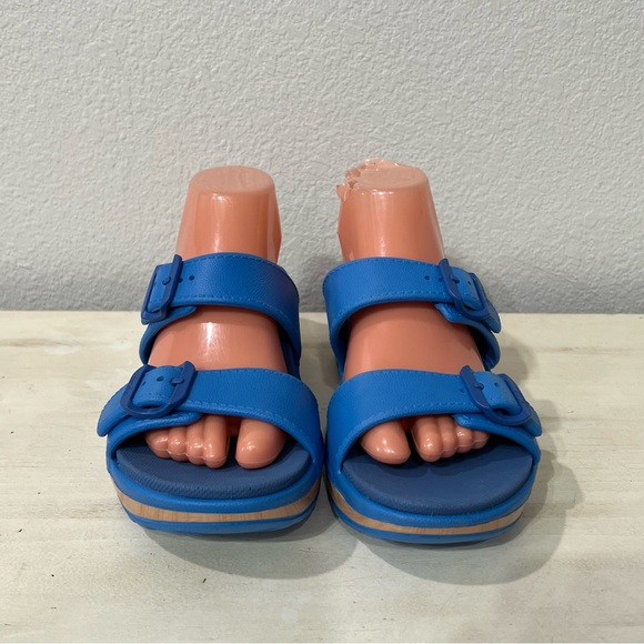 Dansko Blue Kandi Slide Sandals - Picture 6 of 9
